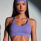 Royal plum sport bra