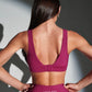 Magenta flex sport bra