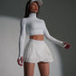 White sports breeze skirt