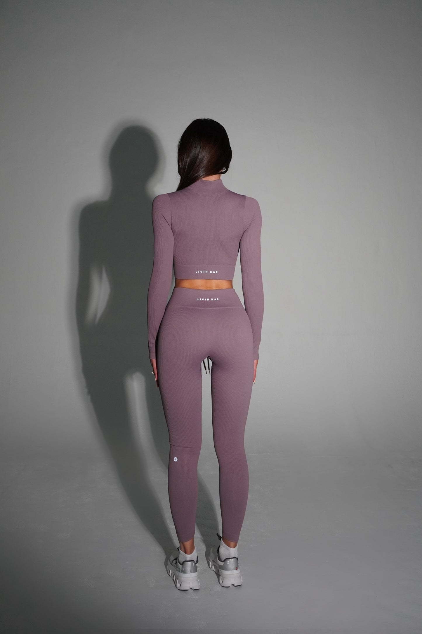 Lavender snatched performance leggings