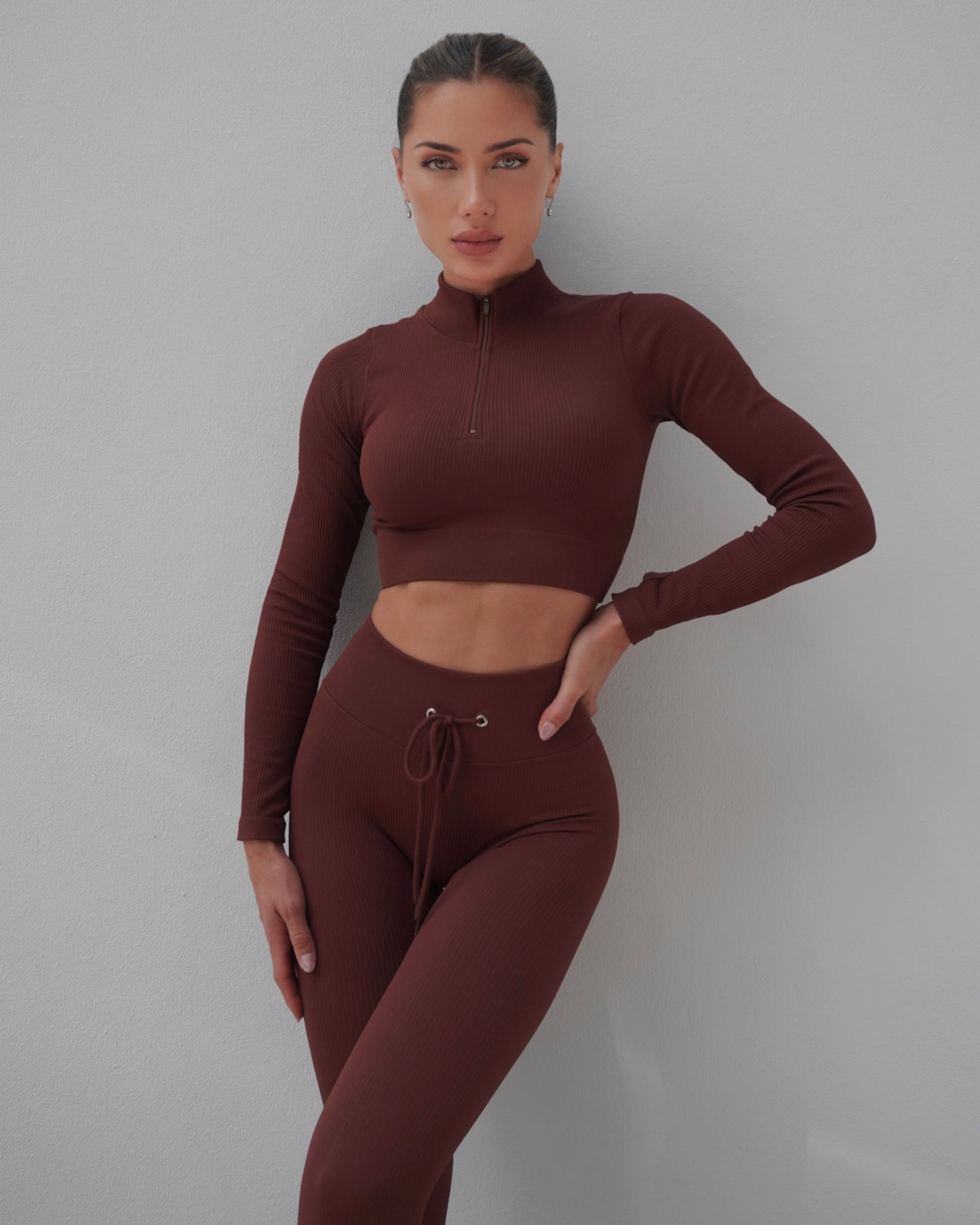 Cocoa long sleeve top