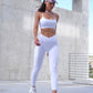 Baby white leggings