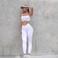 Baby white leggings