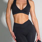 Elite black workout top