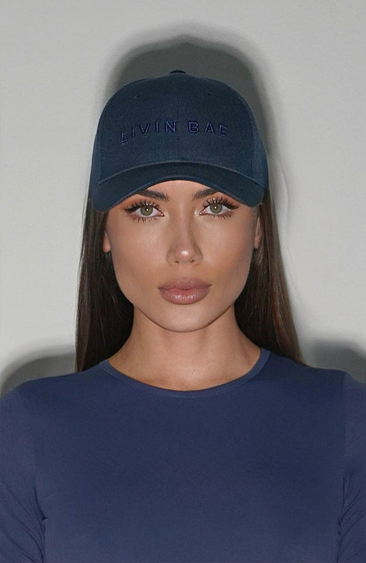 Navy Athleisure Cap