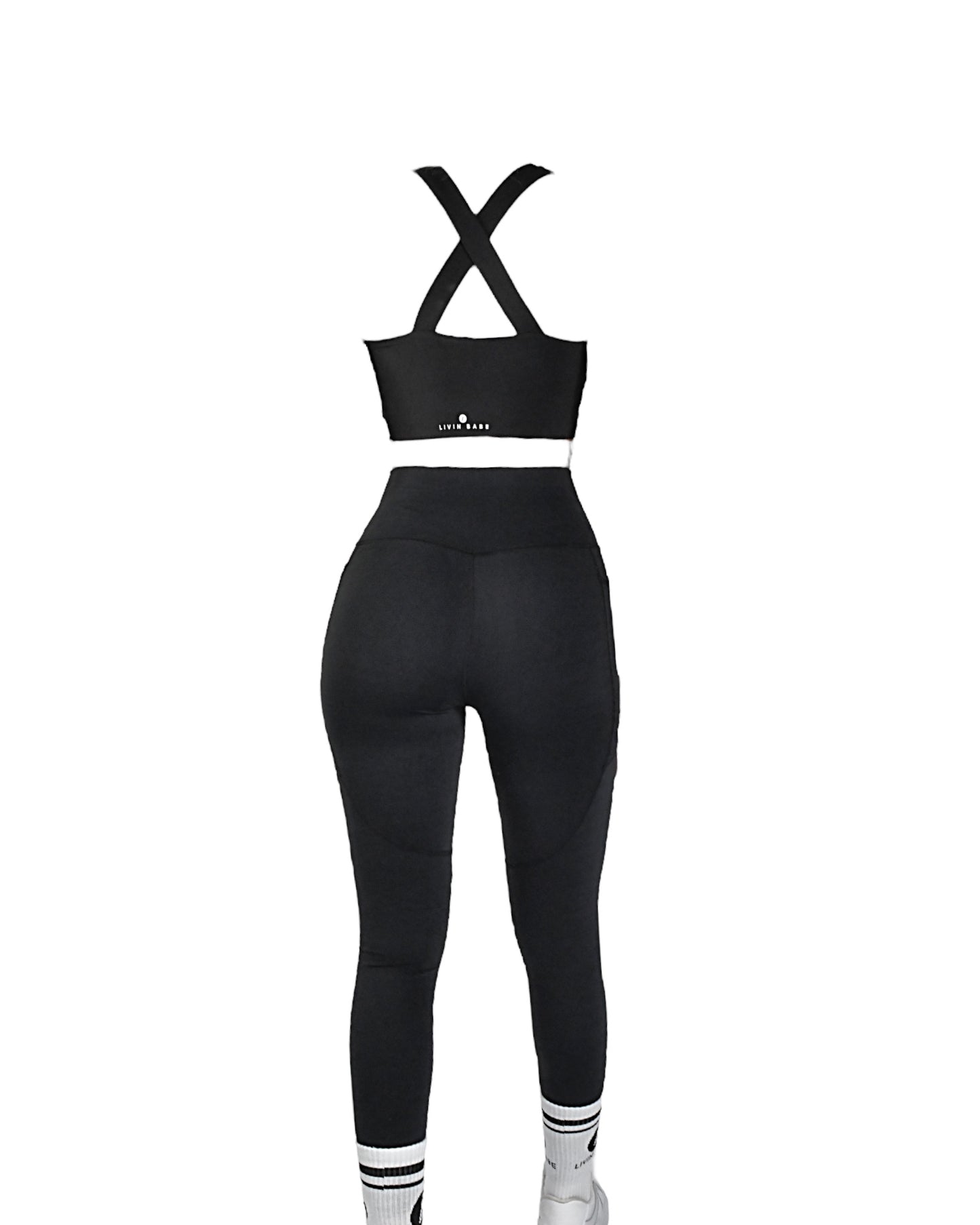 Effortless top legging set black