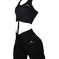Effortless top legging set black